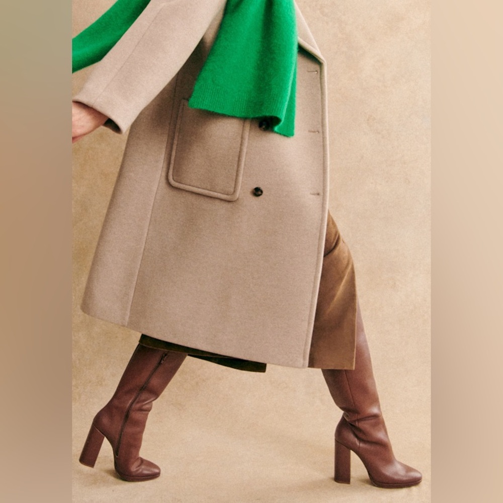 Sezane APOLLINE THIGH HIGH BOOTS US7 - Picture 3 of 12